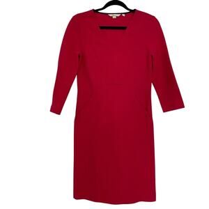 Boden Red Mini Dress